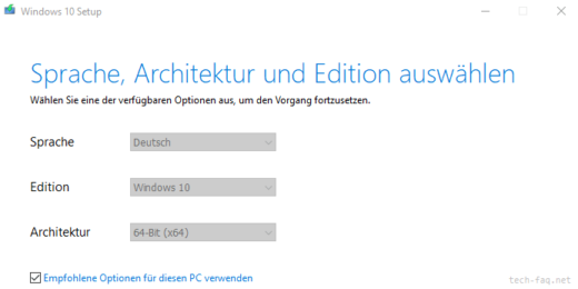 vom usb stick booten windows 10