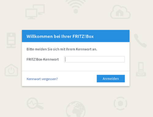 FritzBox Kennwort ändern